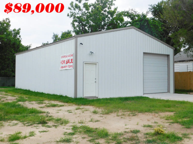 30’x40′ Commercial Shop Building Enid OK