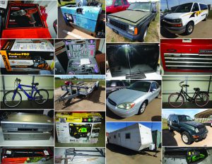 5/31 Vehicles – Trailers – Bicycles – Generator – Tools – Movies – Electronics – TVs-  Oil Field Fittings – Crusher Cars- Enid OK