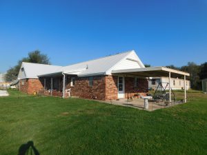 11/1 VERY NICE BRICK HOME * 8.58+/- ACRES * METAL SHED * BARN * CATTLE BARN * PENS CHESTER/SEILING AREA * TIMBER * GRASS PASTURE