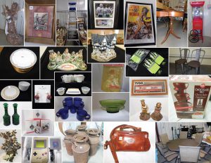 12/4 Knife Making Misc – Dolls- David Winters –  Hallmark – Lefton – Quilts – Sterling – Vintage – Barbie – Jewelry – Tupperware – Furniture – Games – Fabric – Grinding Wheel