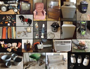 12/20 8N Tractor – Trailers – Tools – Woodworking – Mowers – Appliances – Air Compressor – Household