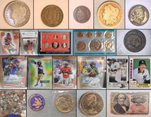 4/2  Morgan Dollars – Coins – US – Sports Cards – Watches – Foreign Coins