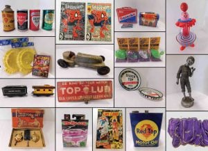 4/15 Advertising – Records- Electric Trains – Comic – Vintage Tools – Model A & T parts – Board Games – Toys – Yo-Yo’s