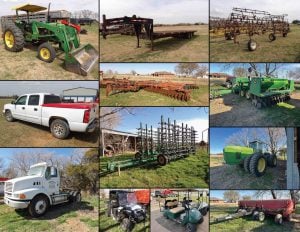 4/24 Grow Lights- Dehumidifier – AC Units – Pick ups – Polaris Ranger – Tillage – Tractors – Trailers – Mowers – Grain Truck