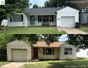 7/29 2 ENID OK HOMES  * INVESTMENT PROPERTIES