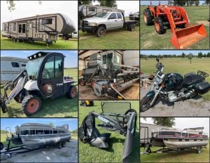 9/28 Trailers – RV – Boat – Tractor – Combine – Skid Steer – Bobcat Attachments – Pick up Enid- Blackwell – Hennessey  area