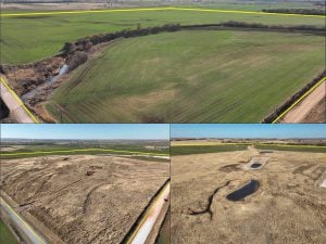 4/8 480± ACRES * KINGFISHER COUNTY, OK. * LOMEGA AREA * CROPLAND * GRASSLAND