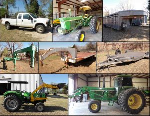 4/14 Tractors – Tillage – Pick ups – ATV – Trailers – Hay Equip – Cattle Equip – Shop Tools – Collectibles