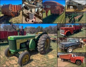 4/26 Vintage Tractors – Farm Equip – Feeders – Silage Wagons – Tools