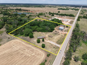 6/10 25265 ST HWY 132 NASH OK * 8± ACRES * 1,328 SQ.FT HOME * SHOP * TIMBER  GRANT COUNTY OK