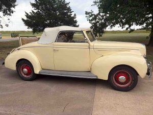 9/14 1939 Ford Deluxe Convertible – JD 2555 Tractor w/Loader – Ford F-600 Single Axle Truck – Lincoln Ranger 8 Welder – Ford 4000 Tractor w/Loader – Tools – Woodworking – Shop Items – Household