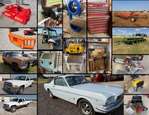 9/1 1965 Fastback Mustang – Pick ups – Skid Steer Attachments – Polaris Side by Side – Tillage – Power & Hand Tools
