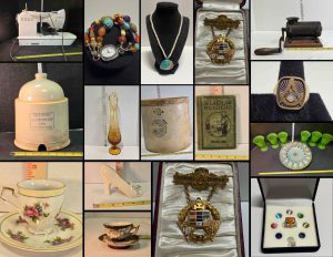 9/13 Precious Moments – Glassware – Songbooks – Lamps- Jewelry- Crocks