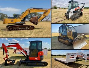 9/29 2014 – CAT D4K2 XL DOZER, 2024 BOBCAT – T76 SKID STEER – 2017 SANY – SY235C LC EXCAVATOR – 2020 KUBOTA U-35-4 EXCAVATOR – TRAILERS – MUCH MORE